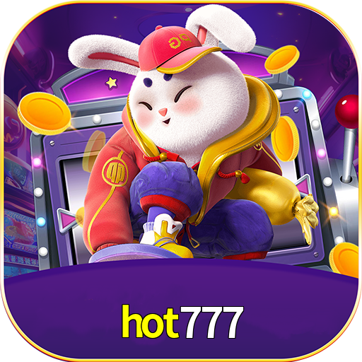 Imagem promocional da hot777 mostrando a plataforma e suas vantagens